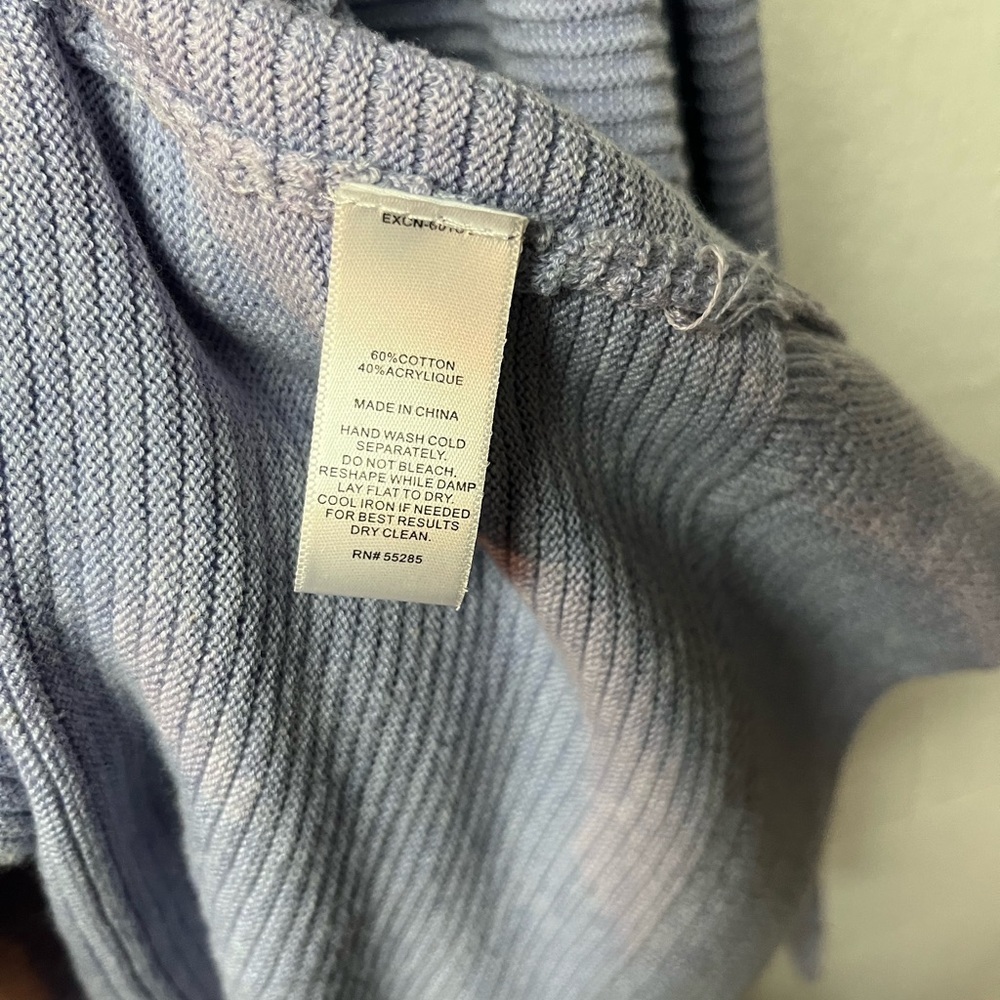 Express Lavender Knit Sweater - Picture 4 of 5